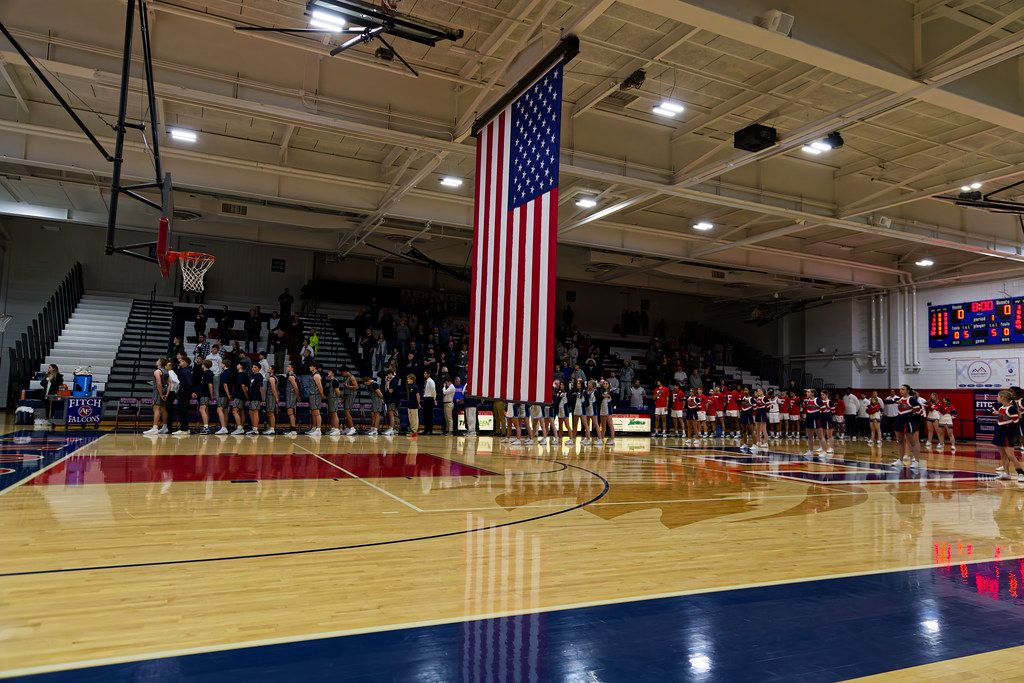 Falcon Gymnasium Retractable Flag 1773084978341